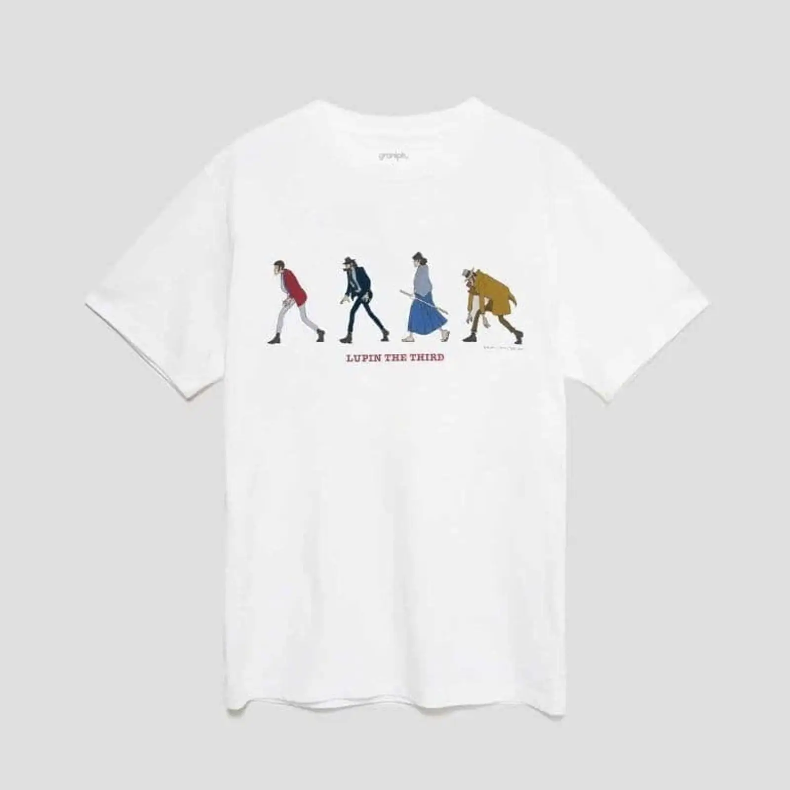 Graniph Lupin III T-shirt maat - Streetwear Brand Vintage recensie en prijs